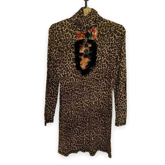 MANOUSH Leopard Dress - Picture 1 of 3